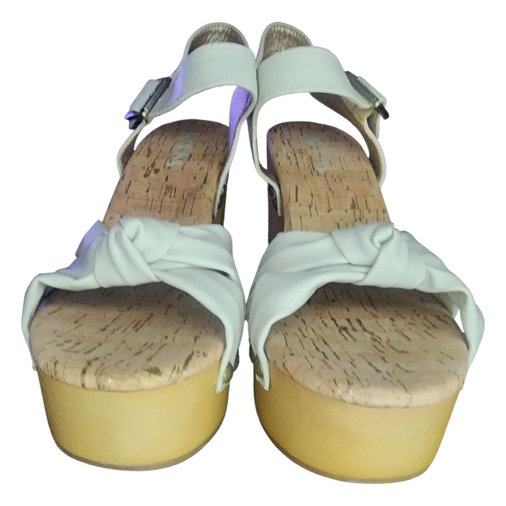 NWT Korks By Kork-Ease Dawson Platform Wedge Sandals, Womens 9 - Picture 3 of 11